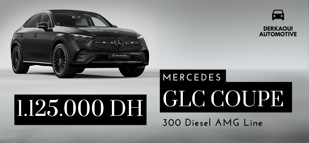 GLC coupe 300 diesel amg line tanger maroc